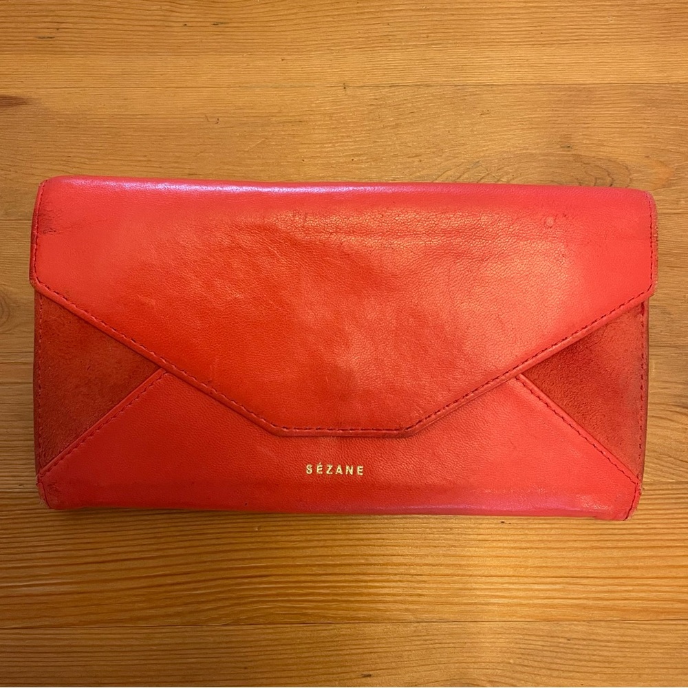 Red Leather Wallet